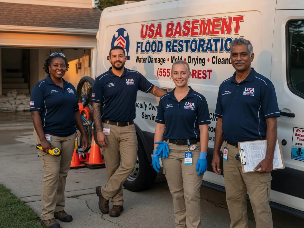 Basement Flood Cleanup company in Chataignier, LA
